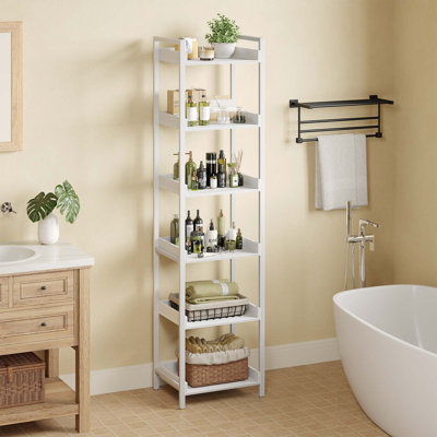 Etagere 3/4/5 Shelves Bookcase, Small Bookshelf for Living Room, Bedroom or Bathroom