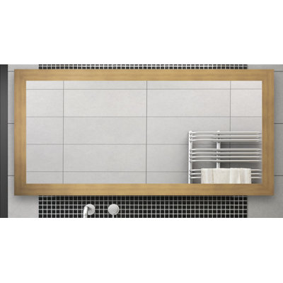 Armone Engineered Wood Flat Mirror