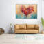 Art abstrait coloré sur toile | Authentic Love Whimsy-555023661-555023658