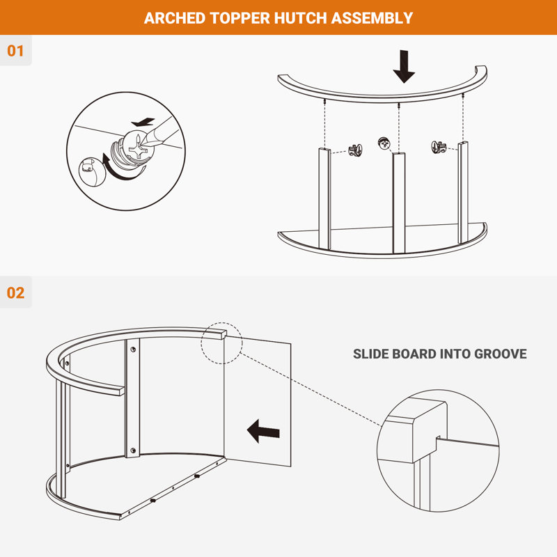 Tall Arched Cabinet Wooden Display Cabinet