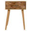 Carrizal 44cm W Solid Wood Bedside Table