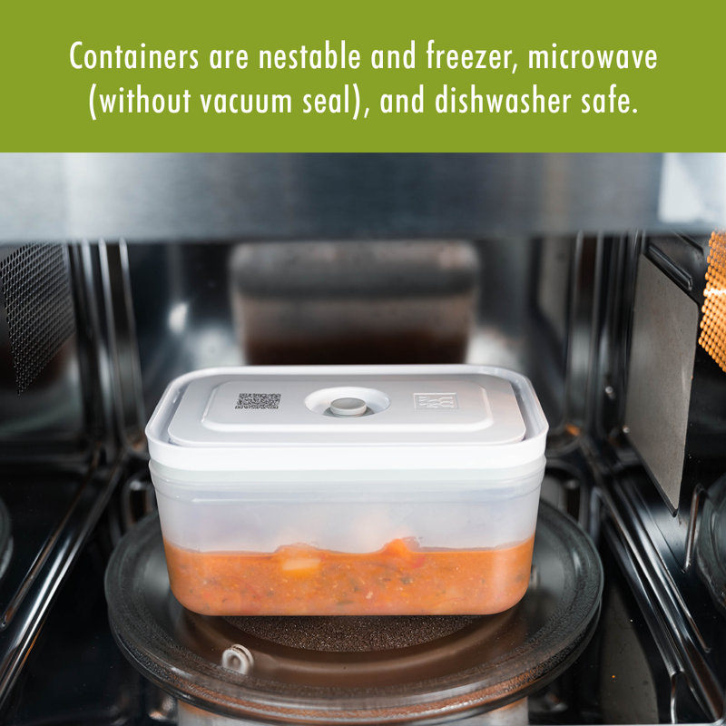 Zwilling Fresh & Save Plastic Airtight Food Storage Container, Meal Prep Container - Large
