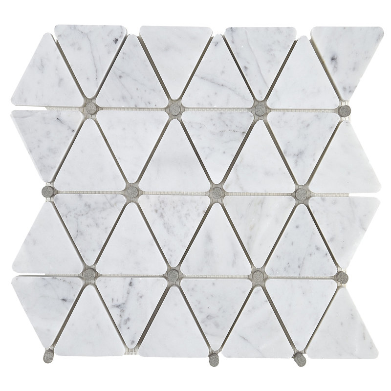 Carrelage mural Harrison, Blanc de Carrare