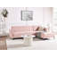 Aliyha 4 Seater Velvet Sofa Bed-308520833-308520832