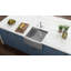 Vino 21" L x 20" W Drop-In Kitchen Sink with Basket Strainer