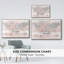 Carte de guépard rose sur toile-94362360-94362359