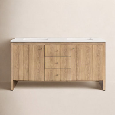 Hudson 60'' Double Bathroom Vanity