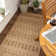Marshanna Flatweave Brown Nord Lattice Indoor/Outdoor Rug