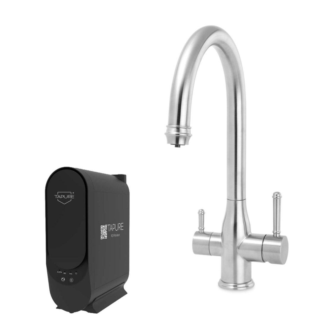 Stylish and Durable Hamworth Round 3-in-1 Tap Direct Flow Reverse Osmosis Elegant Water Purifier