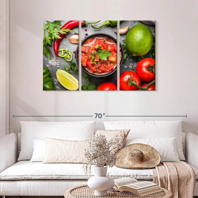 Salsa mexicaine Yarlin, H 28 po x l 45 po