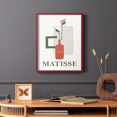 Matisse CCLxx, reproduction encadrée - bois massif