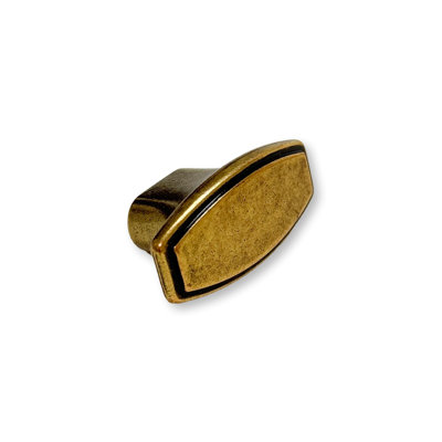 Antique Brass "Portofino" Cabinet T-Knob