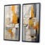 «Abstract Assemblage», 2 pièces sur toile-1186037638-1186037639
