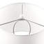 Lampe de table en céramique blanche voir ci-dessous
