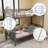 Twin Over Twin Metal Bunk Bed For Kids Boys Girls,Metal Structure Bedframe With Ladders & Guardrail,Convertible 2 Beds,No Spring Box Required-592952024