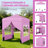 6.5 x 6.5 FT Pop up Canopy Tent with 4 Sidewalls, Wheeled Bag, 4 Sandbags, 8 Stakes-121283445