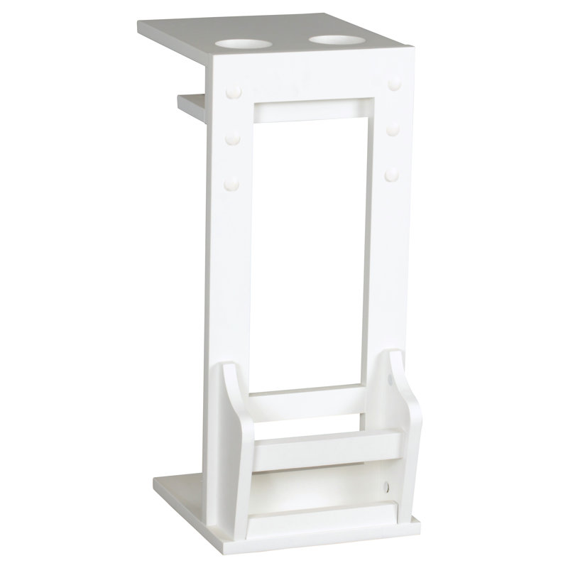 Table de bout Cafferata, Blanc