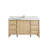 Elizabeth Oak 60 In. W X 22 In. D Single Sink Bathroom Vanity With 2 In. Quartz-109589266