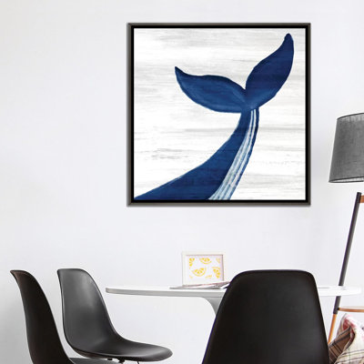 «Whale Tails II» par Ann Bailey - impression d'art graphique