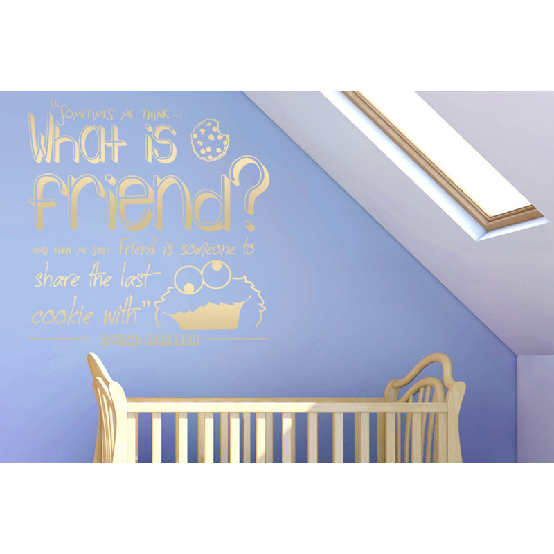 Wall Decal, Shiny Gold
