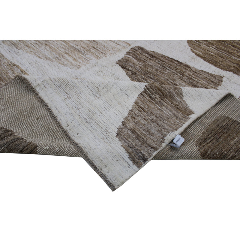 Wool Abstract Area Rug