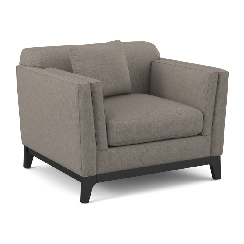 Zabriel Upholstered Armchair, Heavenly Cinder Chenille
