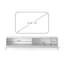 Linea TV Stand for TVs up to 75"-553940926