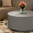 ROME Round Concrete Coffee Table 86 x 86 x 41 cm-93539423