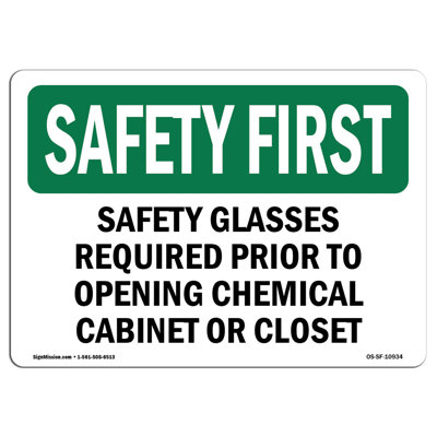 Safety First Sign