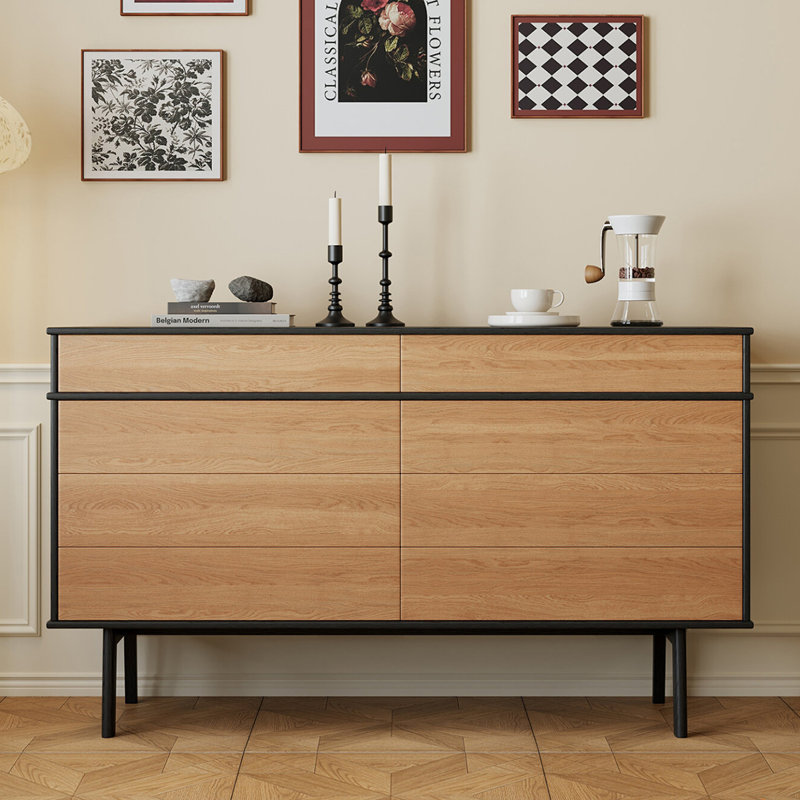 Commode de rangement 62 tiroirs 62,99 "Mid-Century