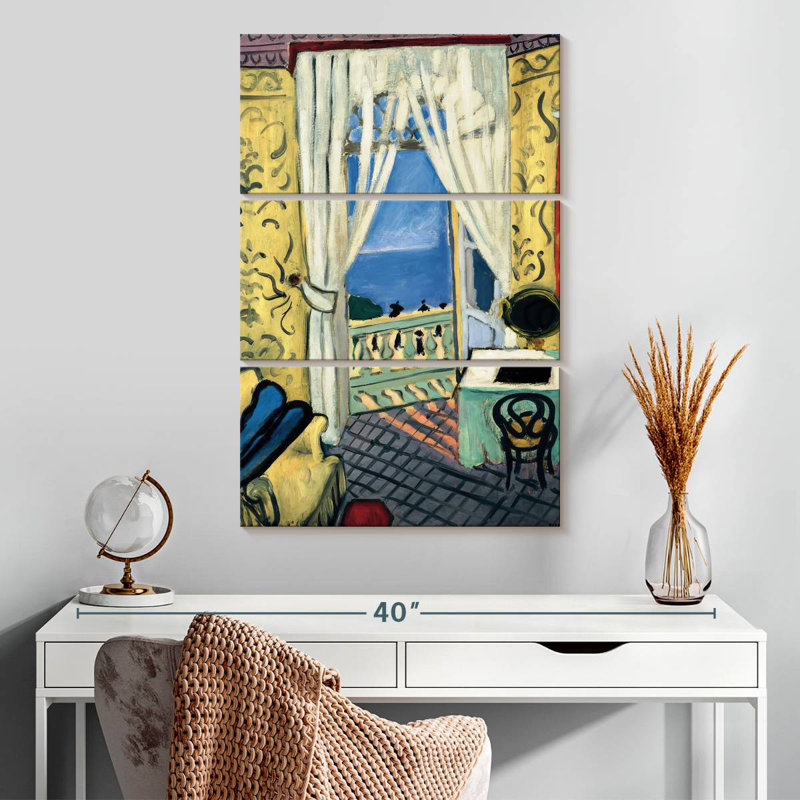 Lilie Interior With A Violin Case, 32" H x 20" W