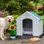 Niche pour chien isolée en plastique Deisi-87911469-87911471