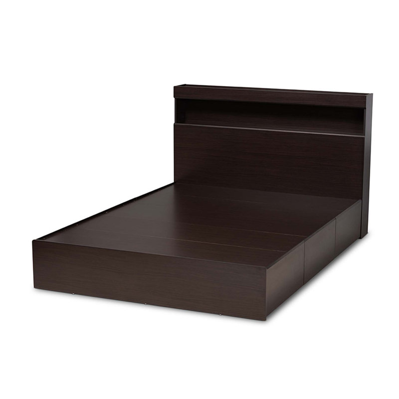 Glenward Bookcase Storage Bed