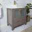 Ensemble de meuble-lavabo simple 30 po gris