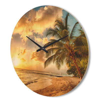 Solid Wood Wall Clock