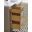 Meuble-lavabo simple 55 po avec plateau en pierre reconstituée Redondo