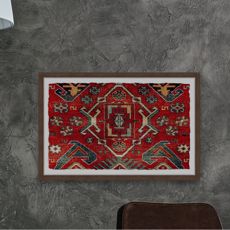 Red Carpet Prints - Single Picture Frame Print, 20cm H x 30cm W x 3.81cm D