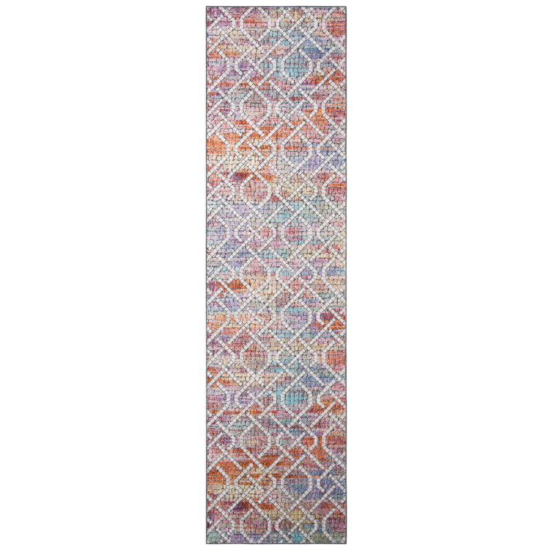 Higginson Provance Performance Abstract Rug, Runner 2'2" x 8'