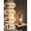 Ensemble de 2 lampes de table de chevet à contrôle tactile avec 2 ports USB et une lampe de chevet à intensité variable pour la chambre à coucher.