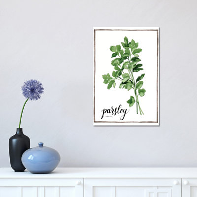 Watercolour Herbs II by Grace Popp - Wrapped Canvas Print
