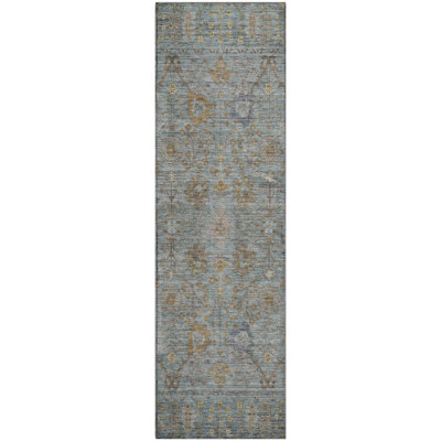 Premium Machine Washable Wayne AMF1106 Global Rug