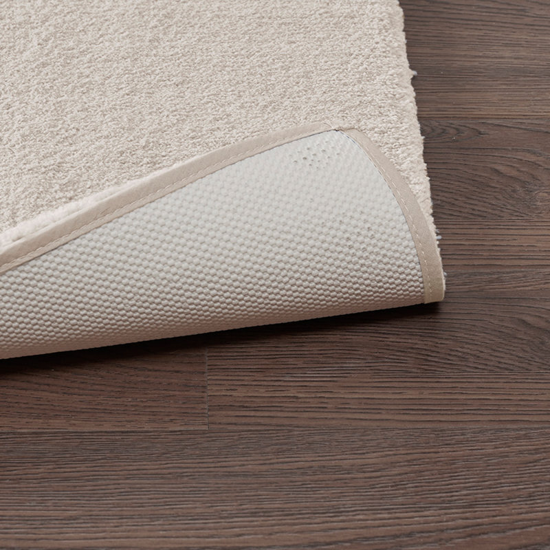 Tapis de bain polyvalent en coton touffeté, Taupe