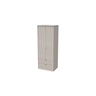 Fully Assembled Efka Diamond Wardrobe