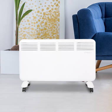 LUCKYREMORE 1500 Watt 5200 BTU Electric Wall Mounted Space Heater with  Digital Display u0026 Reviews - Wayfair Canada