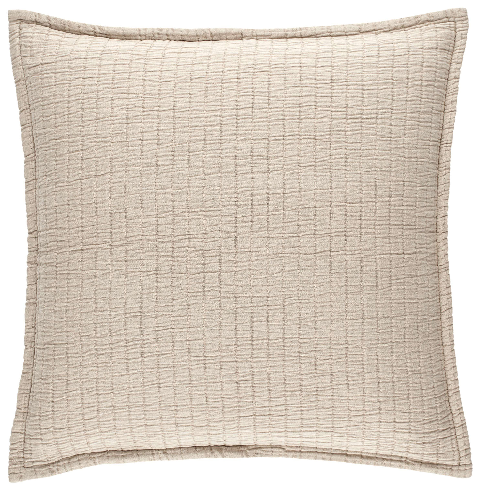 Boyfriend 100% Cotton Envelope Sham, Euro, Sand