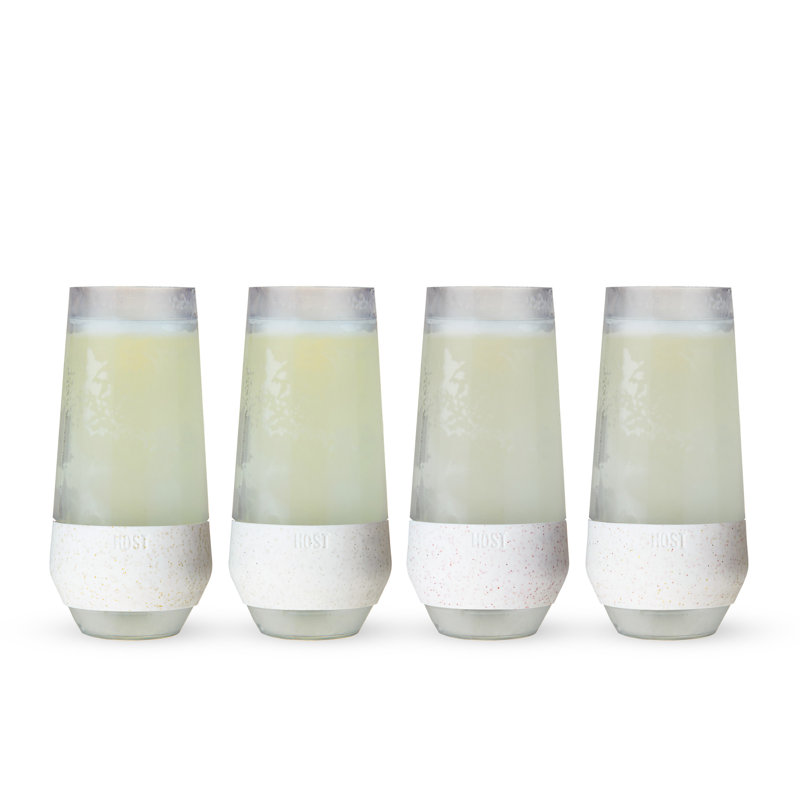 Chilling Champagne FREEZE Cooling Cups in Glitter