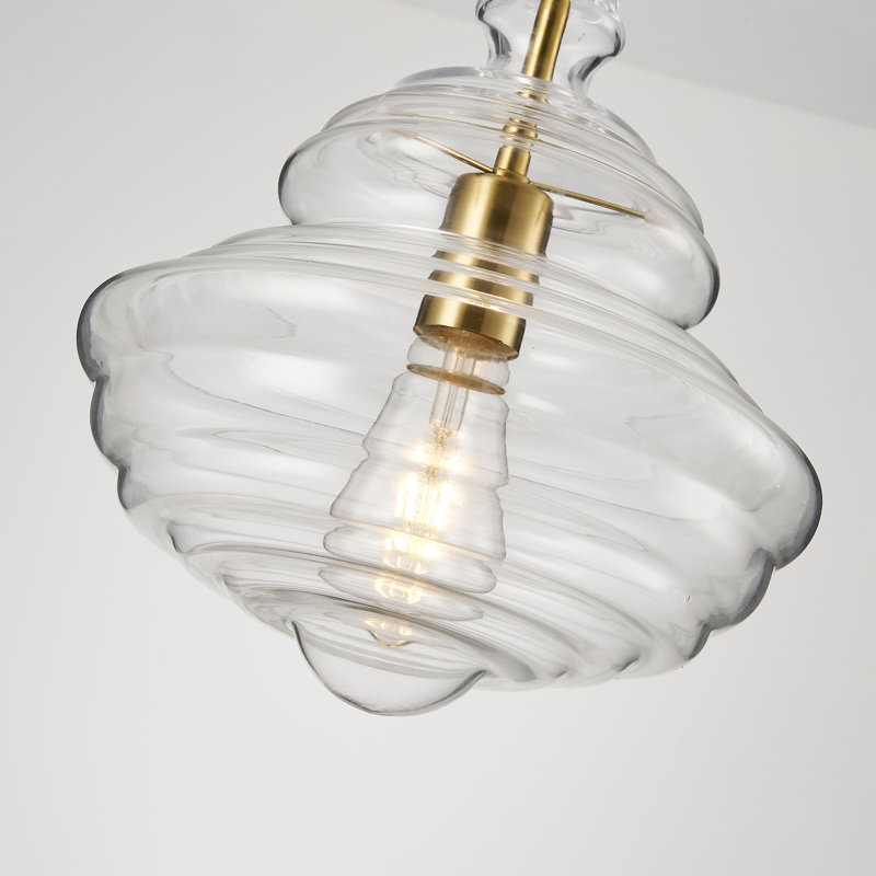 1 - Light Gold Pendant