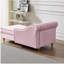 Chaise longue rembourrée avec rangement en velours Upholstery-68468536