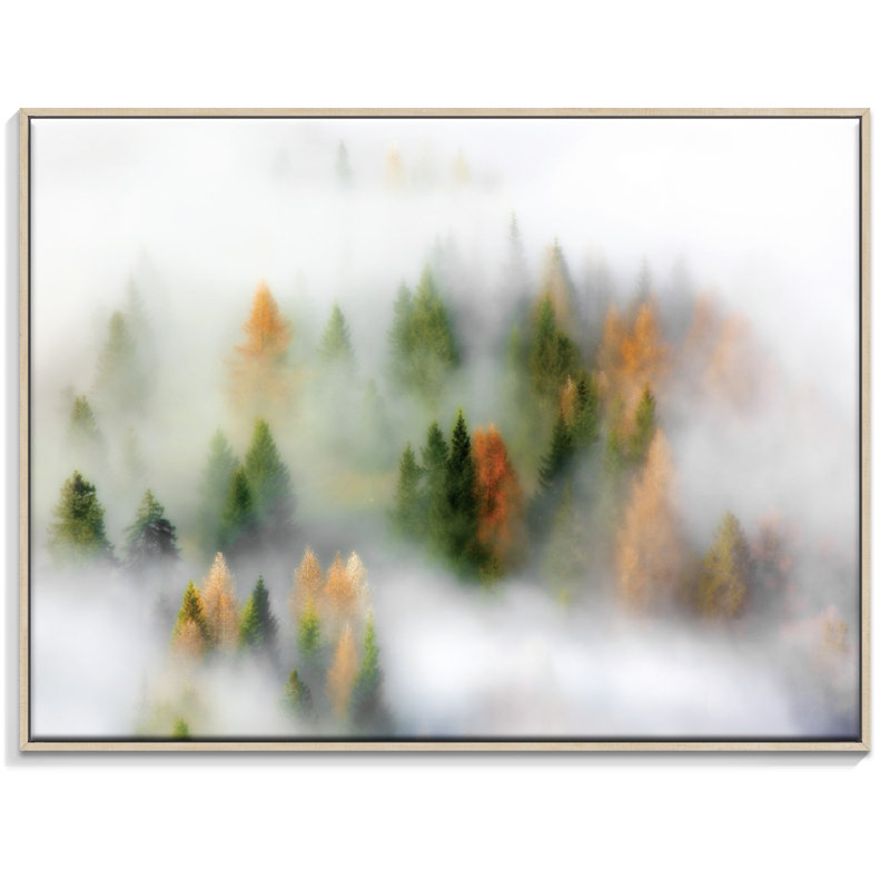 Print on Canvas, 76cm H x 102cm W, Timber Floater Frame