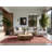 Soft Plush Farrer Valentines Modern & Contemporary Abstract Area Rug in Brown – Rose Binding-521276663